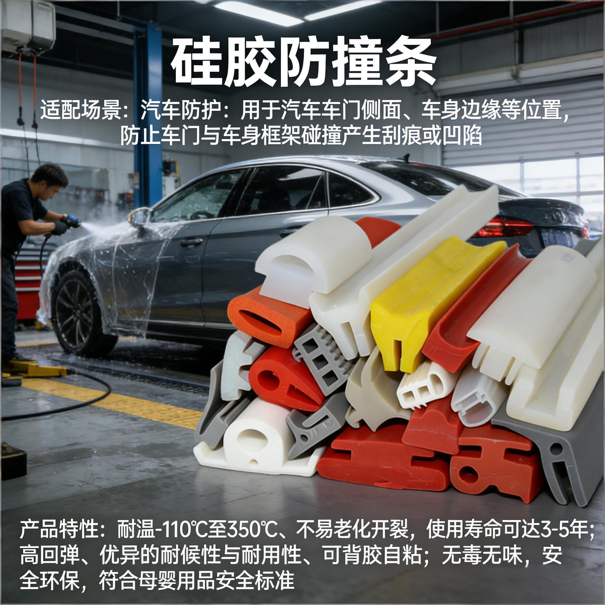 硅膠防撞條
